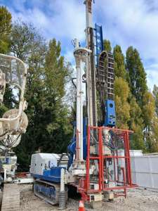 Soilmec SM18 – Perforatrice usata 2012 Soilmec SM18 perforatrice usata 2012 vista laterale